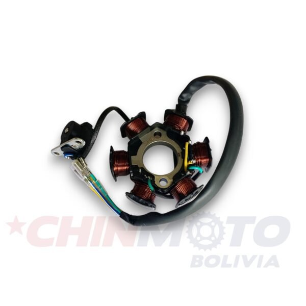 BOBINA DE MOTOR 6 NUCLEO WAVE SIN ARANQUE