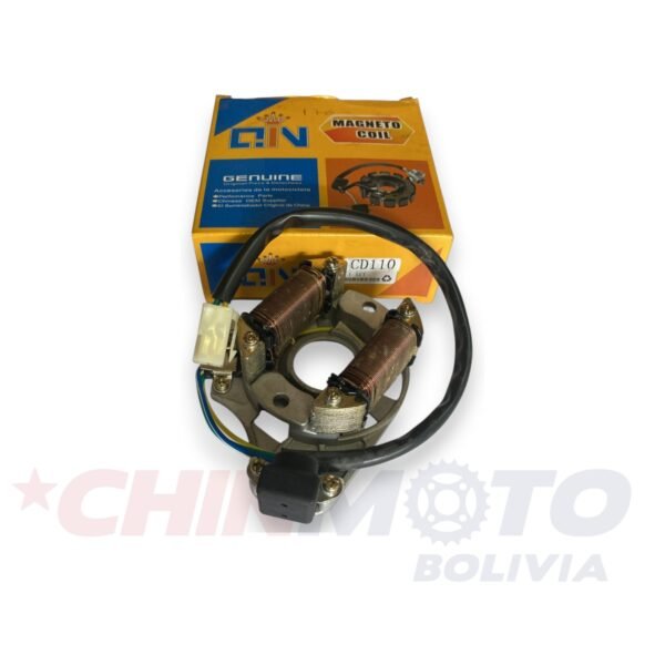 BOBINA DE MOTOR BIZ-100 (2 GRANDES)