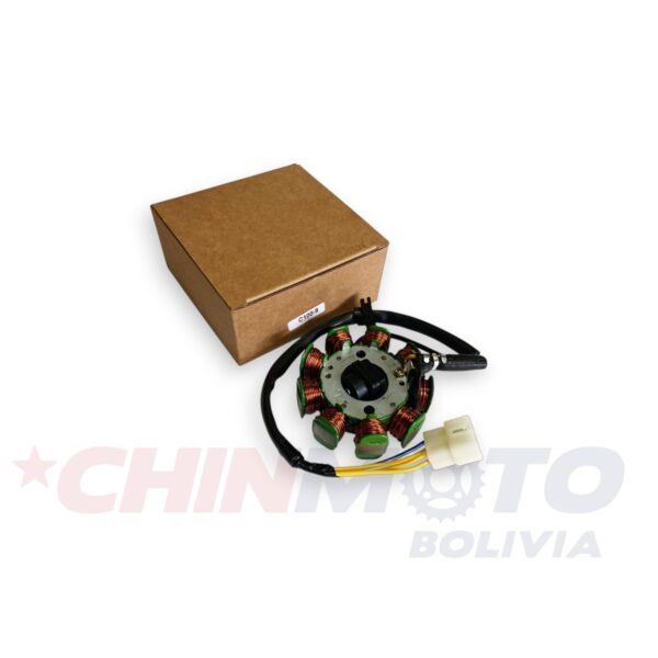 BOBINA DE MOTOR KINGO-125 ORIGINAL 9/NUCLEOS