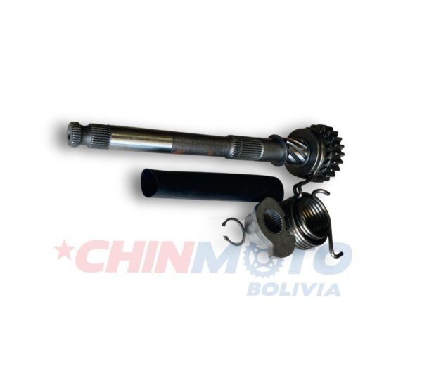 EJE DE PATADA C-100 ORIGINAL COMPLETO