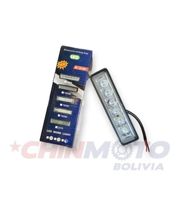 FAROL LED 6 FOCO LARGUITO
