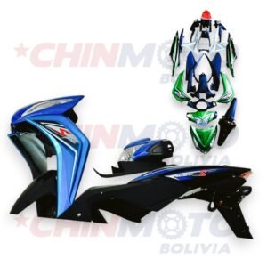 KIT DE PLASTICO COMPLETO WAVE 110S/FAROL/GUIÑADOR