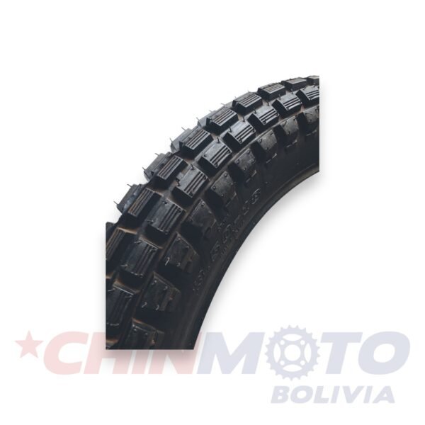 LLANTA SEMI PANTANERA 350*18 RIM2-15-18 TRILLA HJ