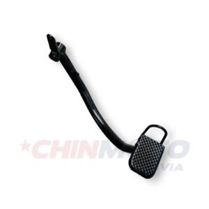 1026-1 PEDAL DE FRENO CGL+PROTECTOR NEGRO/PLATEADO