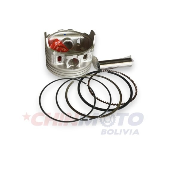 PISTON Y ANILLA CG-150 0,25+ DELGADO