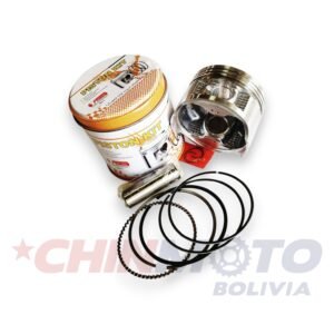 PISTON Y ANILLA CG-150 STD+ QIN TAIWAN