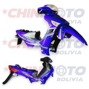 KIT DE PLASTICOS HAOJUE LUKY+STOP+FAROL+GUIÑADORES