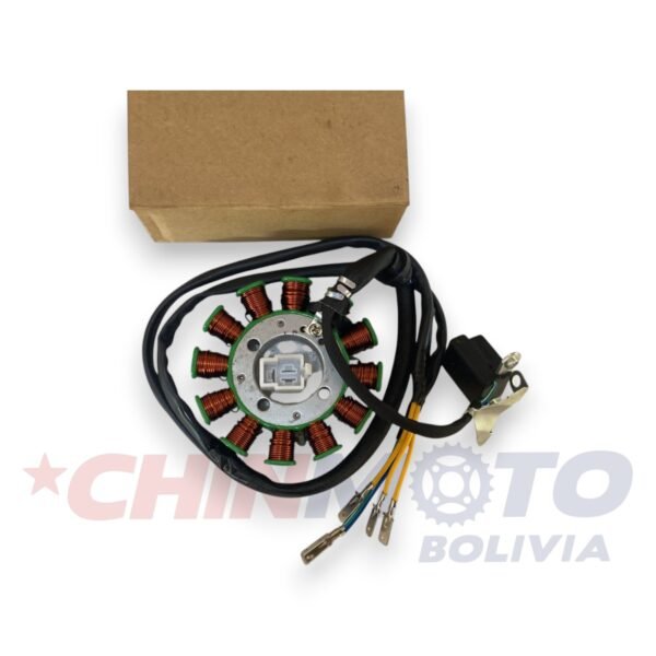 BOBINA DE MOTOR MOTOCAR 12 NUCLEOS 200v