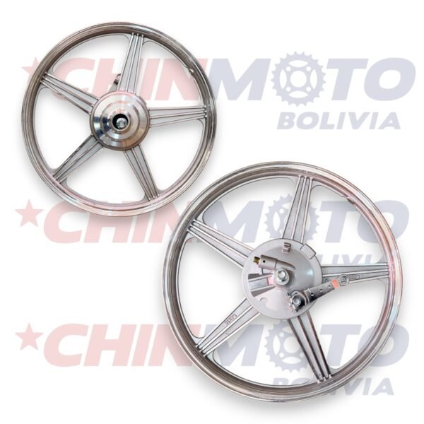 ARO DELANTERO CROMADO CGL + PB + EJE