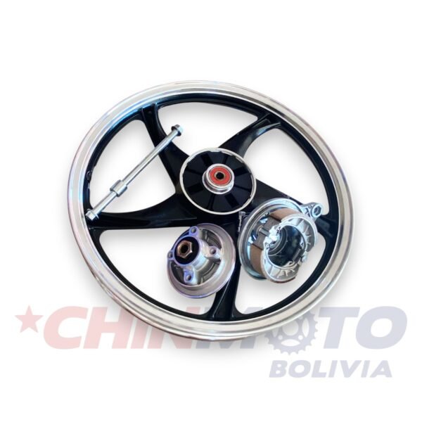 ARO TRASERO CROMADO COMPLETO WAVE-100/CD-110