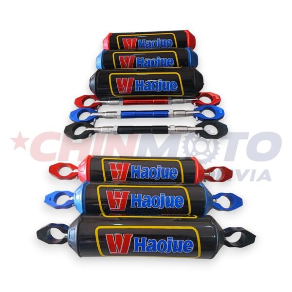 GOMA DE MANUBRIO + BARRA HAOJUE COLOR N/R/A
